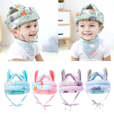 Baby Head Protector Crawling – Baby Safety Helmet & Amp Walking Helmet (random Color/design)