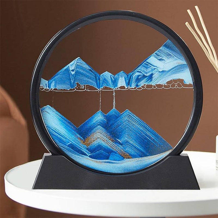 3d Moving Sandscapes Frame | 7 Inch Sand Lamp