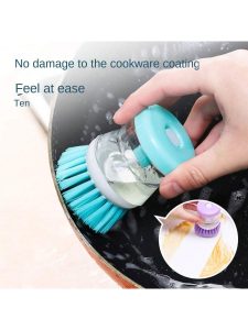 Mini Kitchen Liquid Dish Cleaning Brush (Pack of 2)