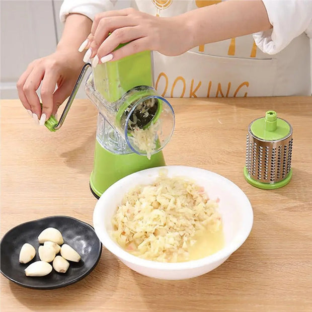 Manual Vegetable Cutter Slicer Multifunctional Round Slicer Gadget Multifunction Kitchen Gadget Food Processor Blender Cutter