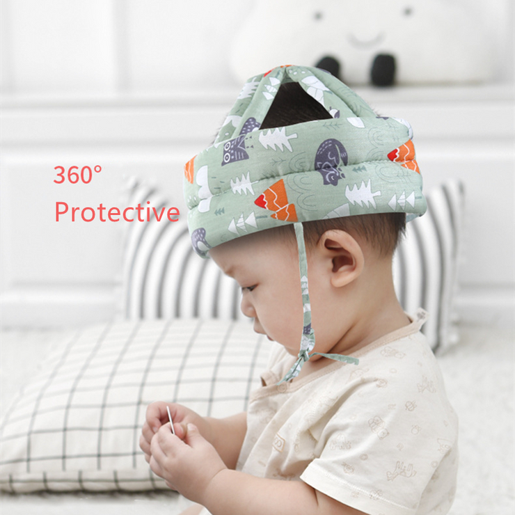 Baby Head Protector Crawling – Baby Safety Helmet & Amp Walking Helmet (random Color/design)