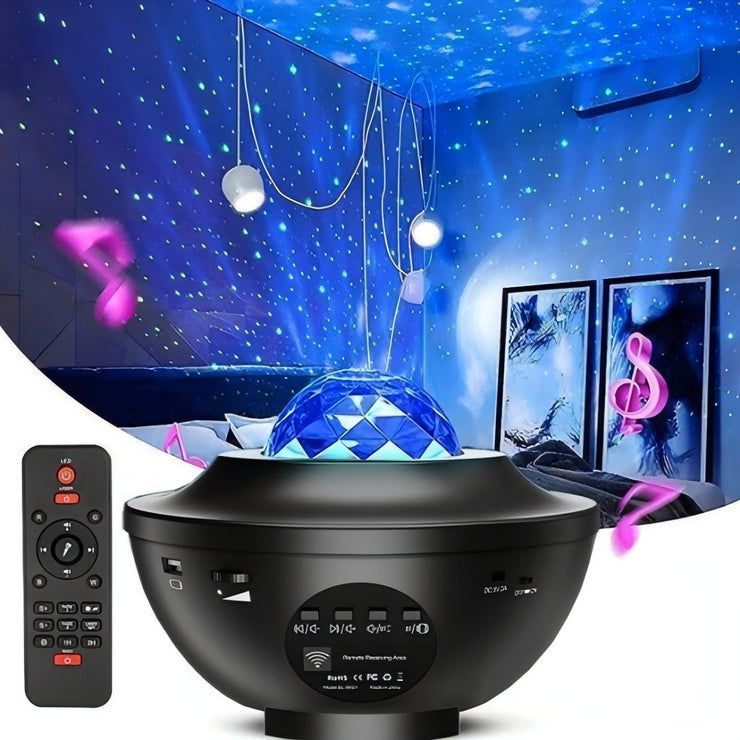 Galaxy Star Ocean Wave Projector