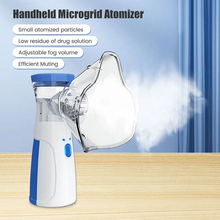 Portable Handheld Mesh Nebulizer For Adults & Kids Or Infants