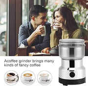 Multi Purpose Electric Coffee Grinder Automatic Coffee Spice Grinbeander Stainless Steel – 150 Watts