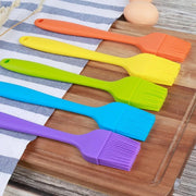 Pack Of 6 – Silicone Pastry Basting Bbq Brush | Oil Butter Cream Spreading Brush