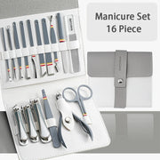 16 Pcs Manicure \ Pedicure Kit – Care From Home (Random color)