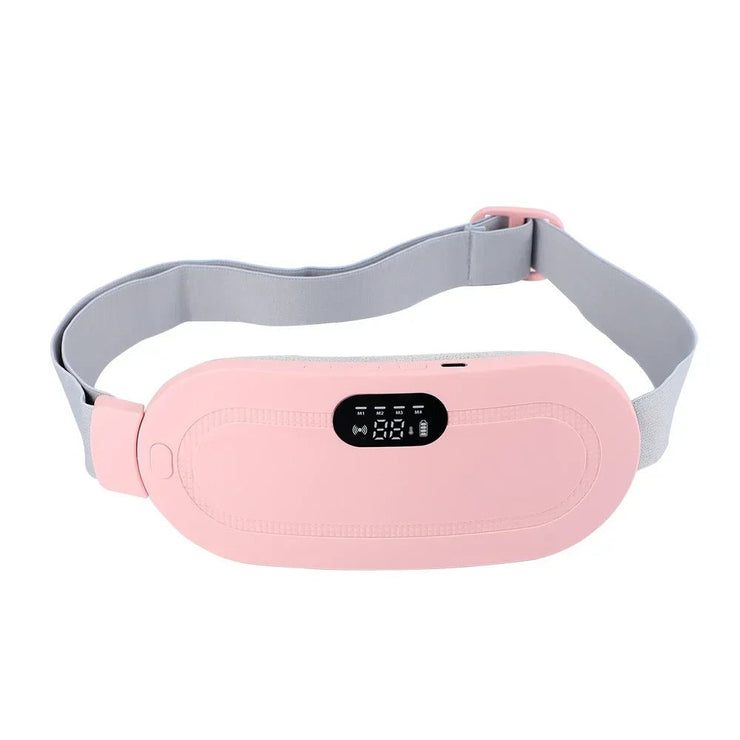 Cramp Belt Heating Pad Menstrual Cramp Relieve Therapy Vibration Massager Heating Belt