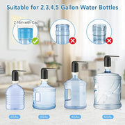 Water Dispenser For Bottle, Electricportable Rechargeable Water Jug Pump | Automatic Drinking Water Pump For Camping Office Home