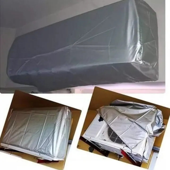 AC Cover 1.5 ton Waterproof and Dust Cover for Indoor & Outdoor, Unit 1.5 ton Parachute