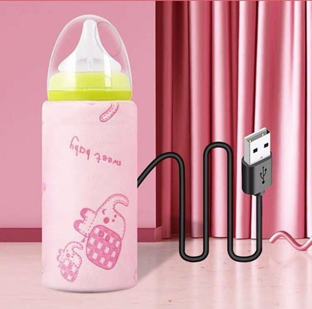 Portable Usb Feeder Warmer Pouch Shaped Easy To Carry