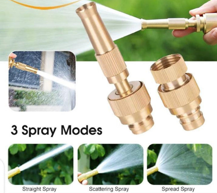 3 Spray Modes – Adjustable Garden Spray Gun Lawn Plant Irrigation High Pressure Water Car Sprinkler Wash Spray Nozzle Home Cleaning