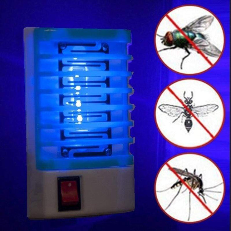 Socket Electric 220v Mini Mosquito Lamp Led Insect Mosquito Repeller Killing Fly Bug Insect Night Housefly