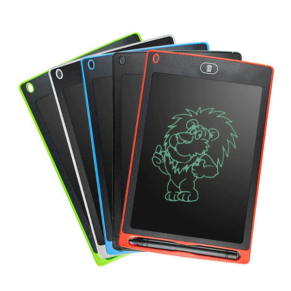 ( 8 / 10 / 12 Inch ) ✍️ Reusable Writing Kids Tablet (multi Colourful Writing)