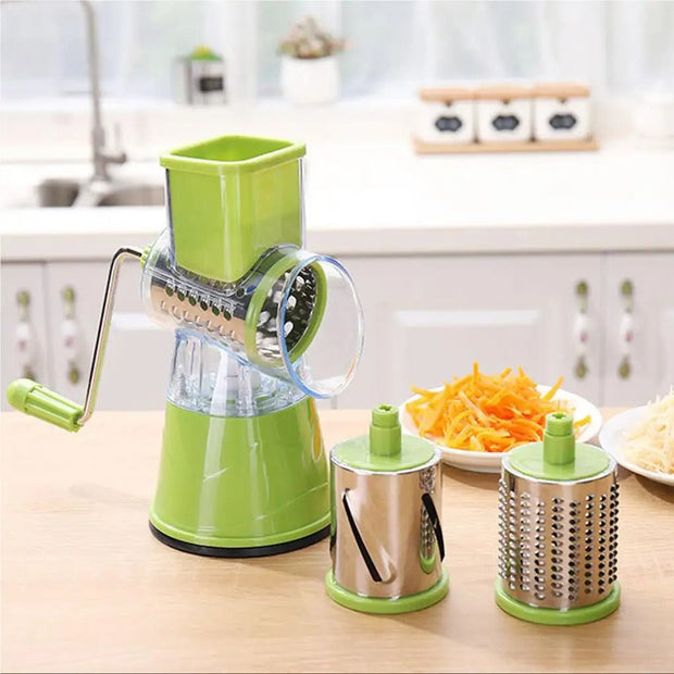 Manual Vegetable Cutter Slicer Multifunctional Round Slicer Gadget Multifunction Kitchen Gadget Food Processor Blender Cutter