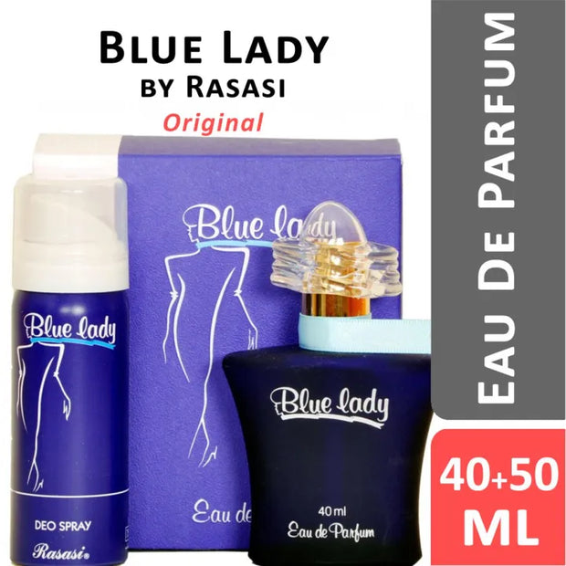 Blue Lady With Deo For Woman Long Lasting Perfumes