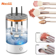 3 In 1 Electric Makeup Brush Cleaner Makeup Brushes Drying Rack Brush Holder Stand Tool Automatic Make Up Brush Cleaner Machine