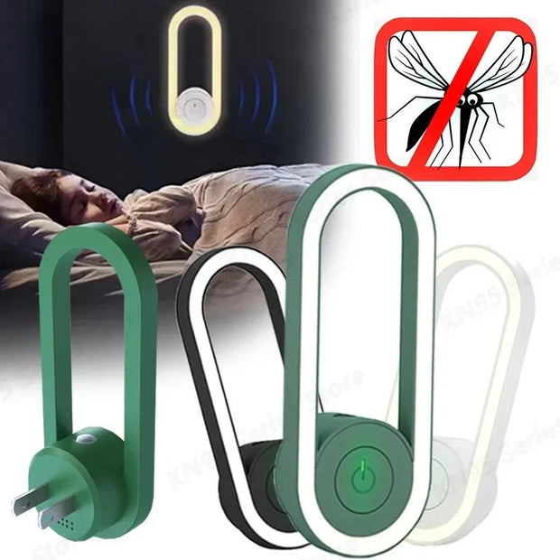 Ultrasonic Mosquito Repellent Light | Portable Electronic Insect Killer