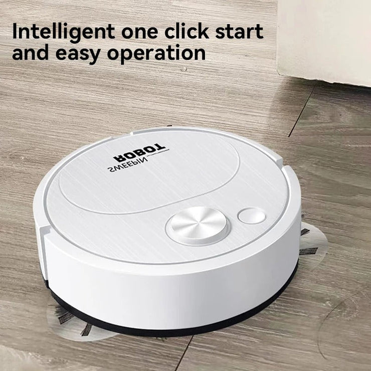 Portable Mini Wireless Smart Sweeping Robot Mopping 3 In1 Rechargeable Cleaning Machine Vacuum Cleaner For Home Office Robot