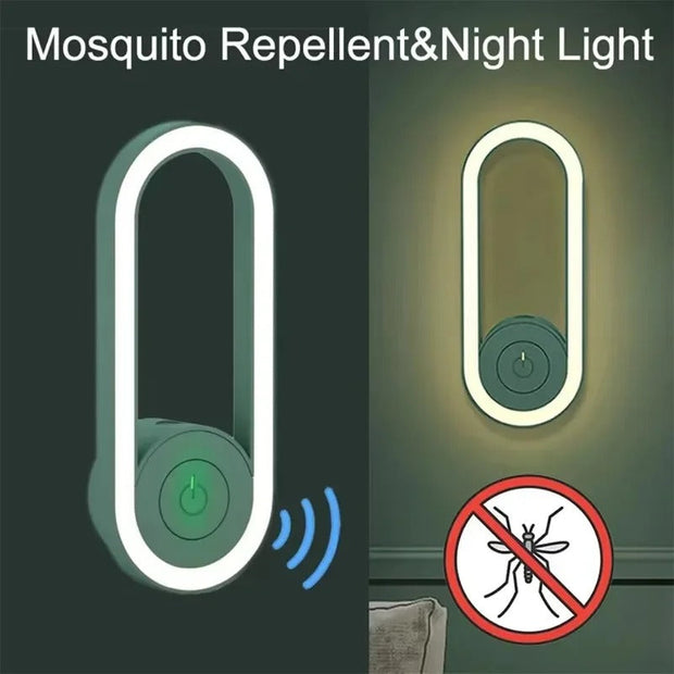 Ultrasonic Mosquito Repellent Light | Portable Electronic Insect Killer