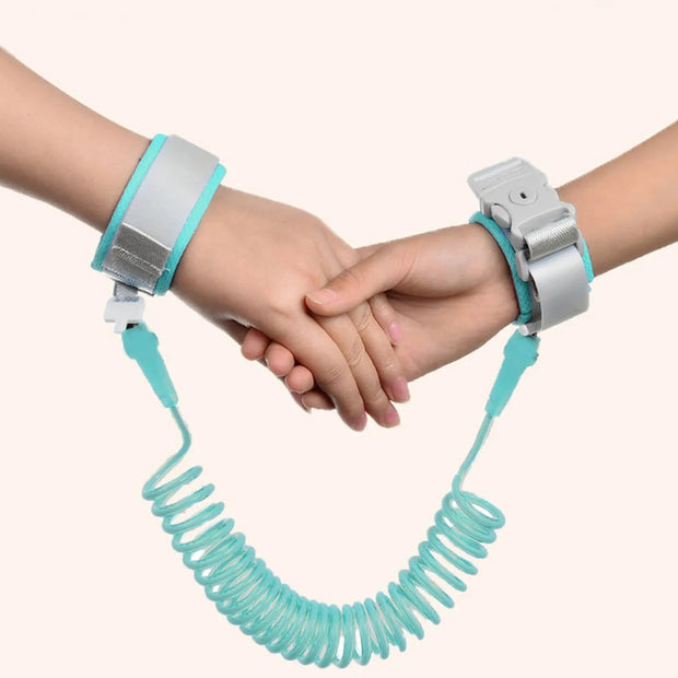 Anti Lost Child Lock | Anti-lost Wrist Link – Baby Child Anti Lost Wrist Link Safety Harness Strap Hand Belt Band For Toddlers Wristband For Kids Loss Best For Umrah And Hajj, Travelling Purpose,safe Secure