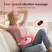 Cramp Belt Heating Pad Menstrual Cramp Relieve Therapy Vibration Massager Heating Belt