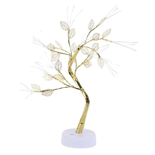 Tree Led Light Usb Table Lamp Adjustable Touch Switch Diy Artificial Xmas Tree Fairy Night Light Home Decoration